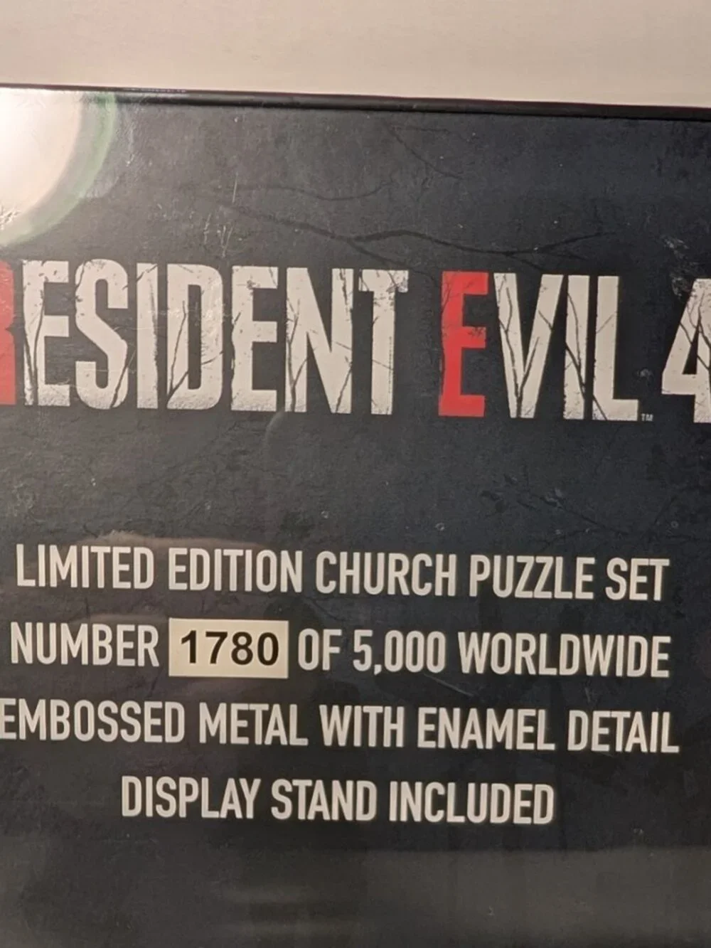 Resident Evil 4 Church Puzzle Medallions Set Of 4 Limited Edition Official Props